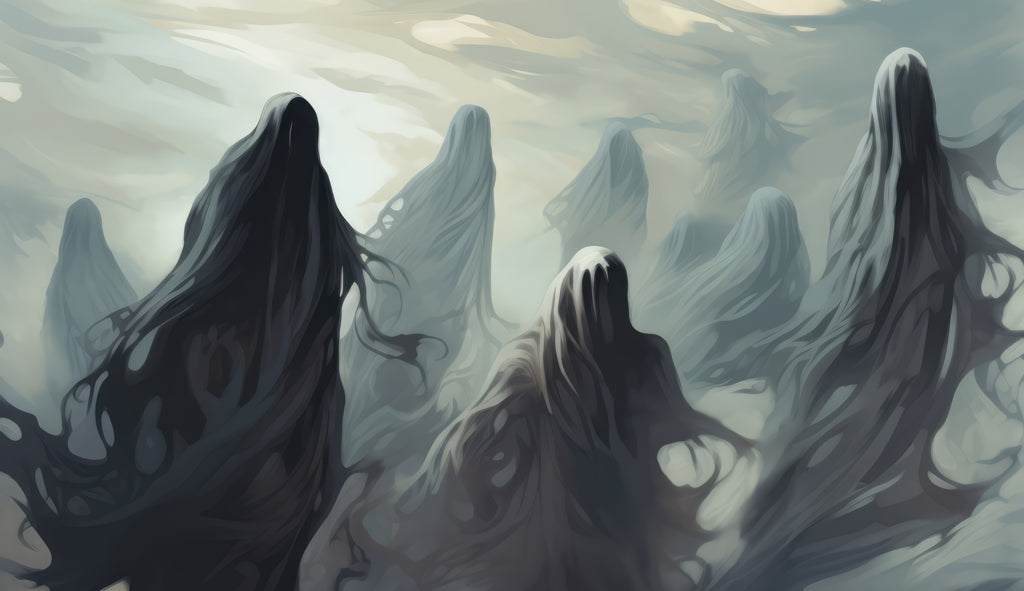 Searching for souls - Desk Mat