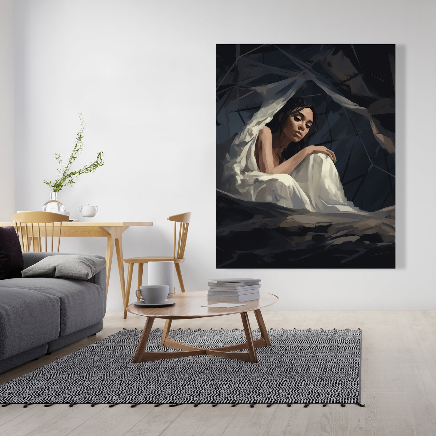 Cocooned - 32"x32" Canvas