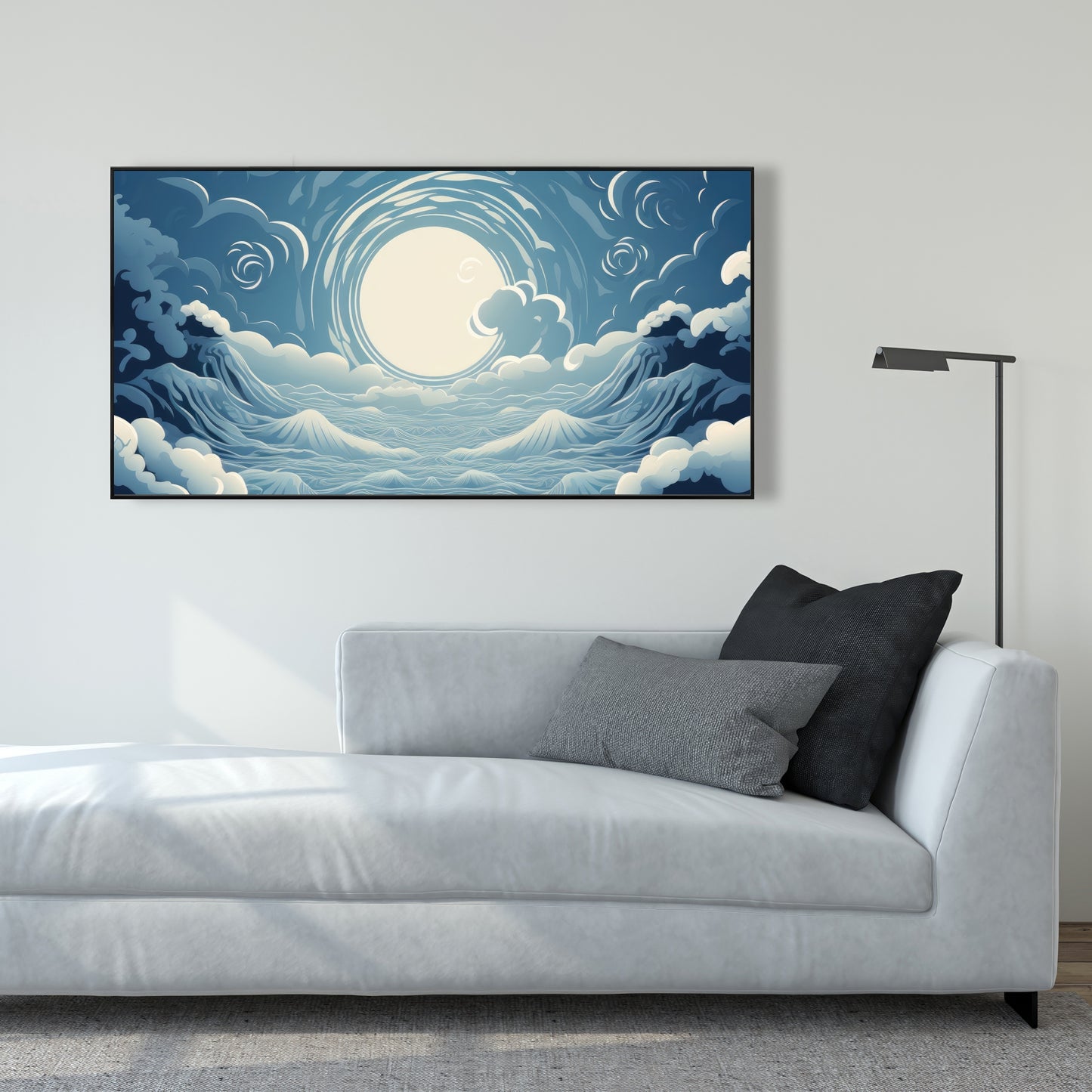 Infinite wisdom - 36"x36" Framed canvas