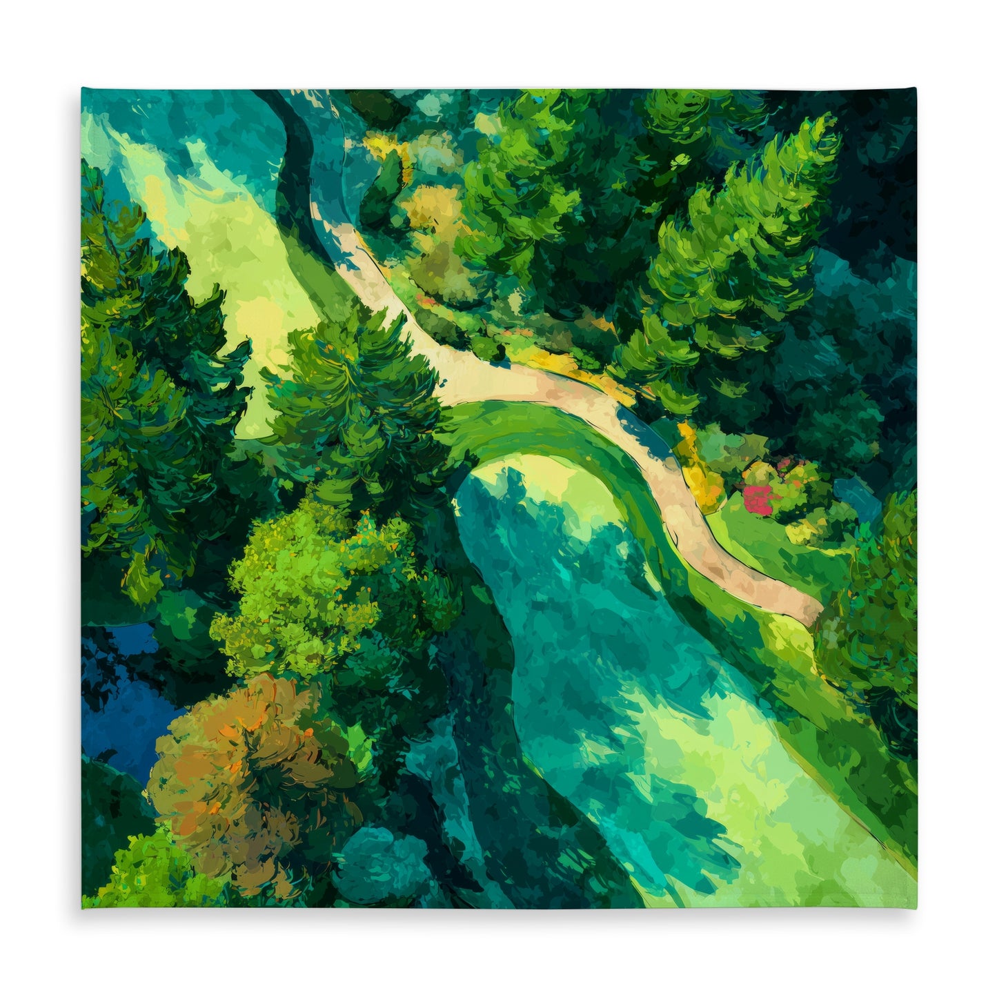 Nappe Peaceful Course – Décor élégant pour intérieur et extérieur