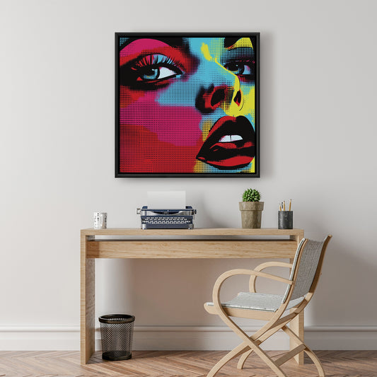 Comics - 24"x24" Framed canvas