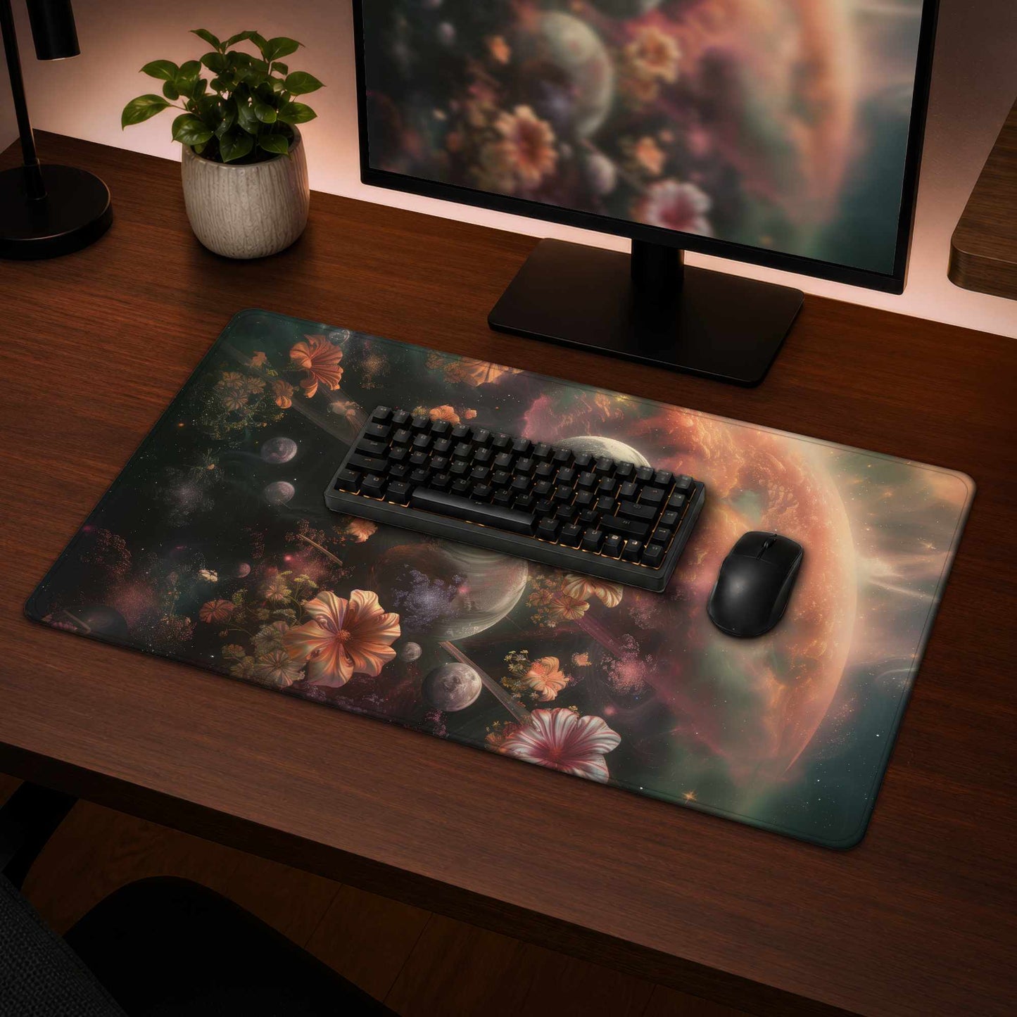 Capturing Light Desk Mat - Stylish Home Decor Accessory