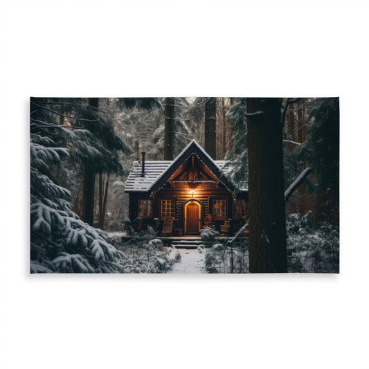 The lone cabin - Tablecloth