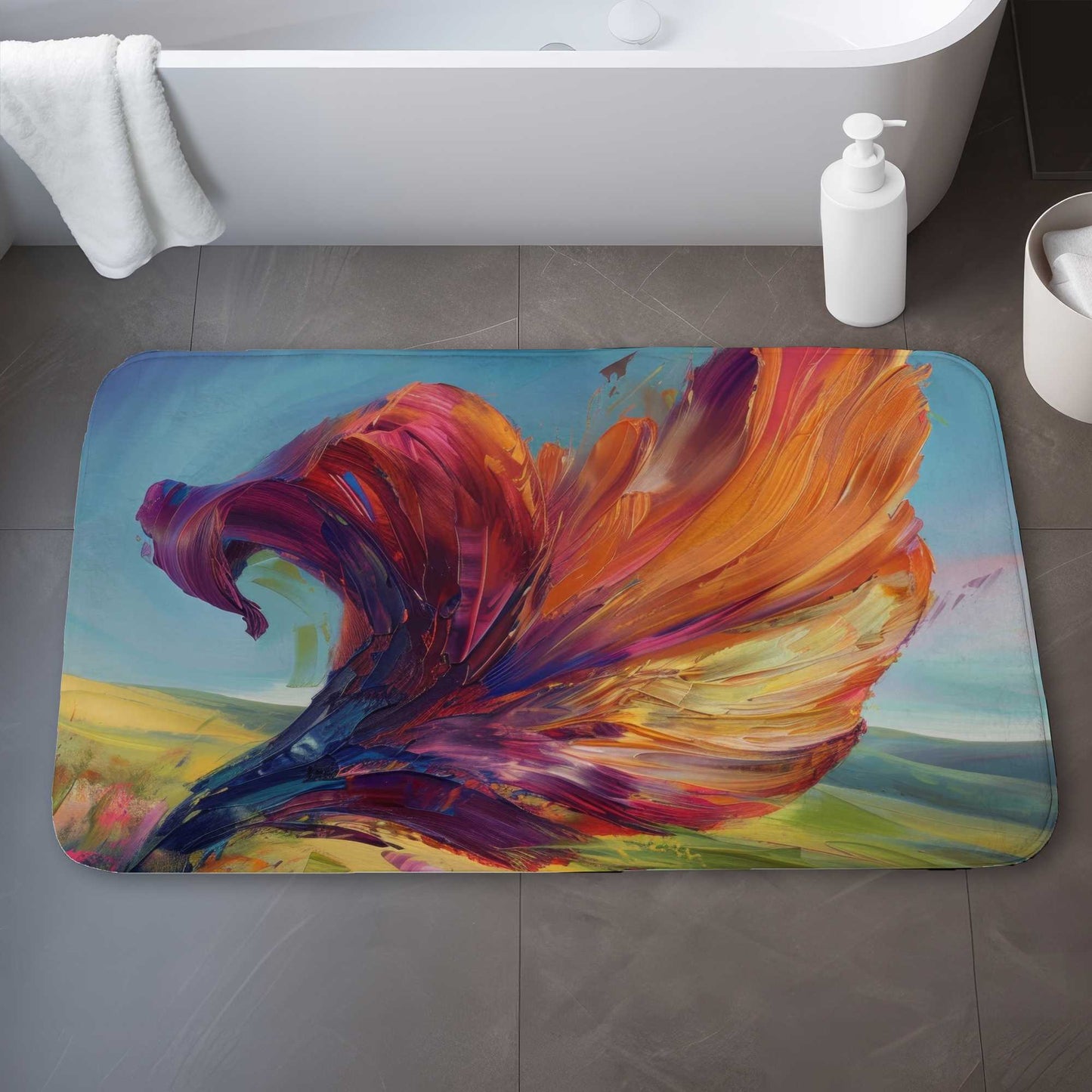 The Leaf Bath Mat | Stylish Home Decor, Soft & Durable
