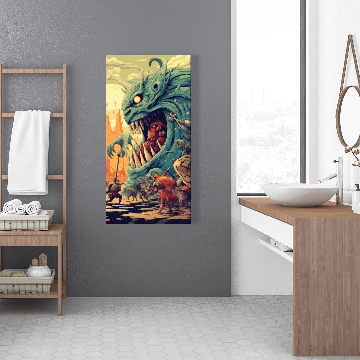 Colossi - 32"x32" Canvas