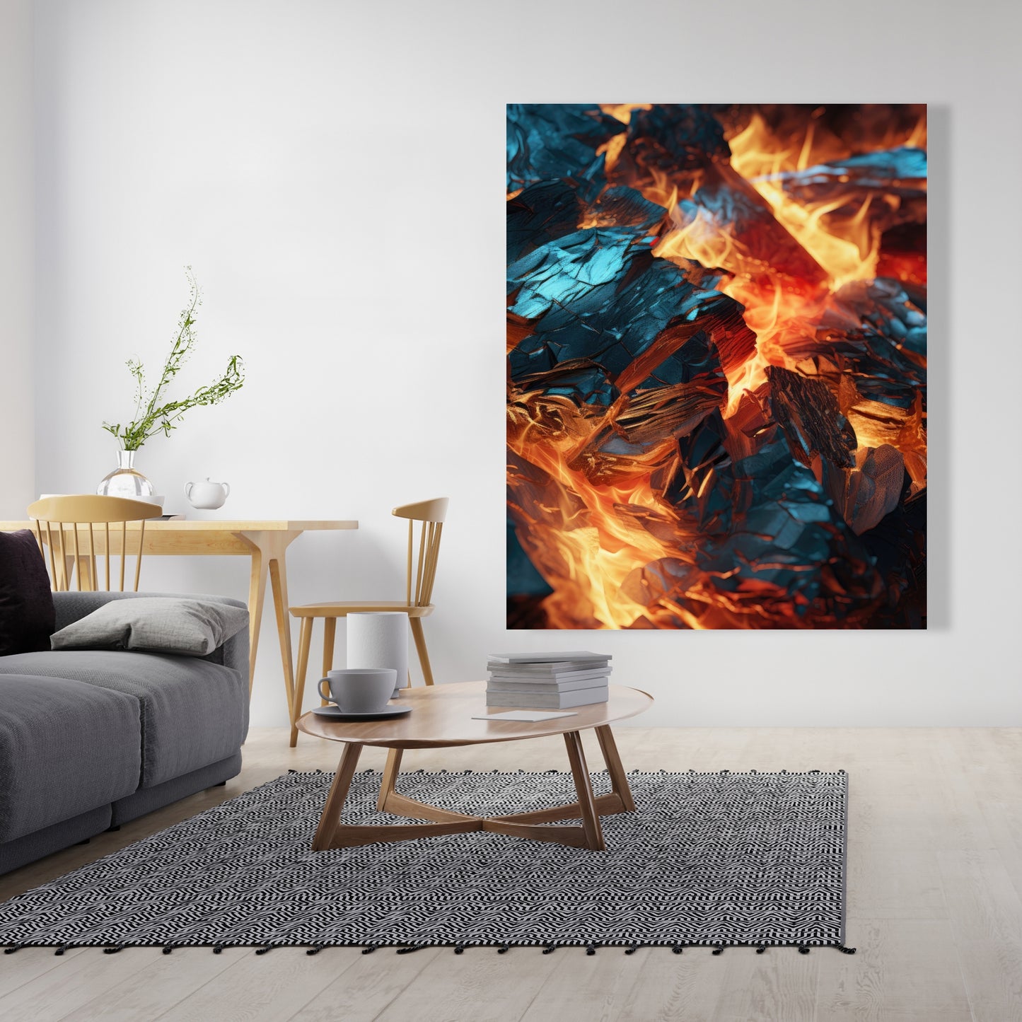 Cursed visions - 32"x32" Canvas