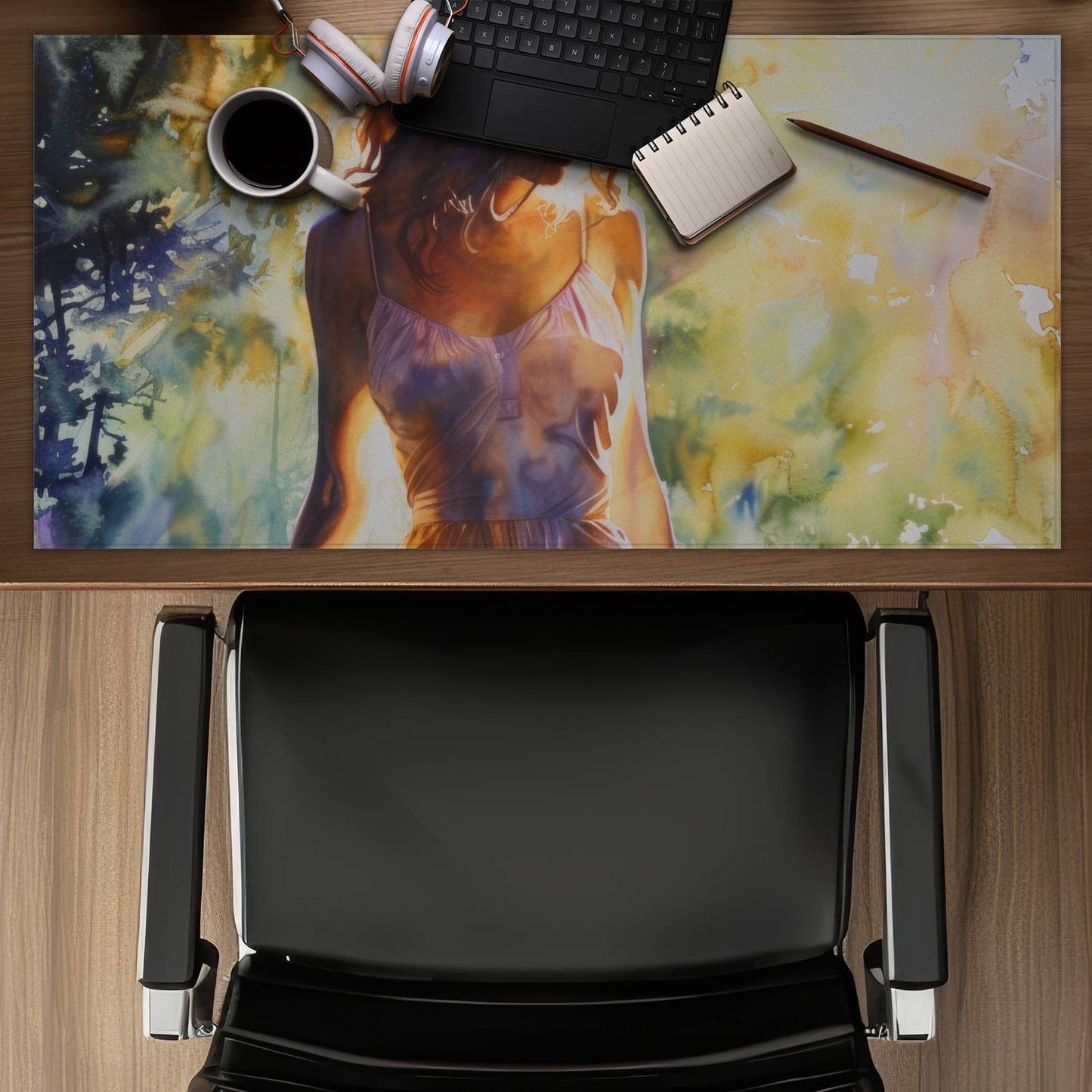 Out of the water - Desk Mat