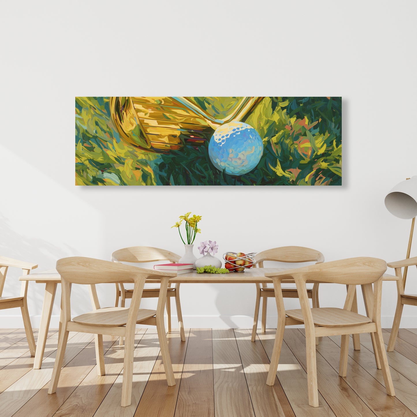 Golden club - 32"x32" Canvas