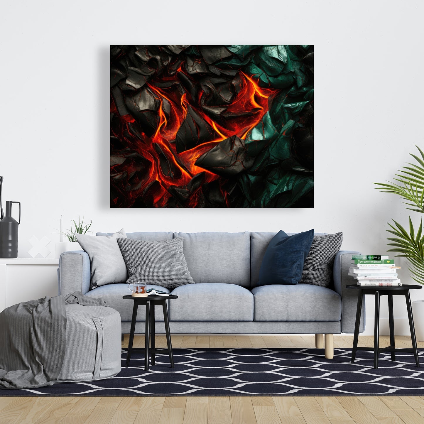 Imminent rupture - 32"x32" Canvas