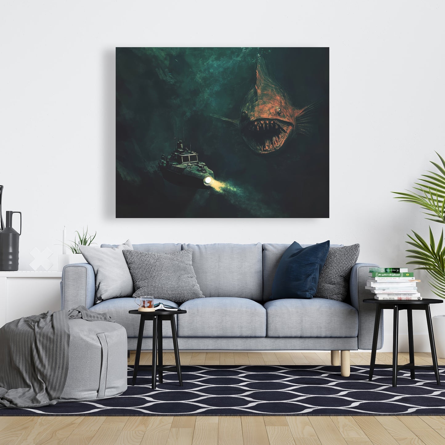 Depths - 32"x32" Canvas