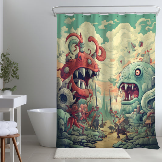 Two titans - Shower Curtain