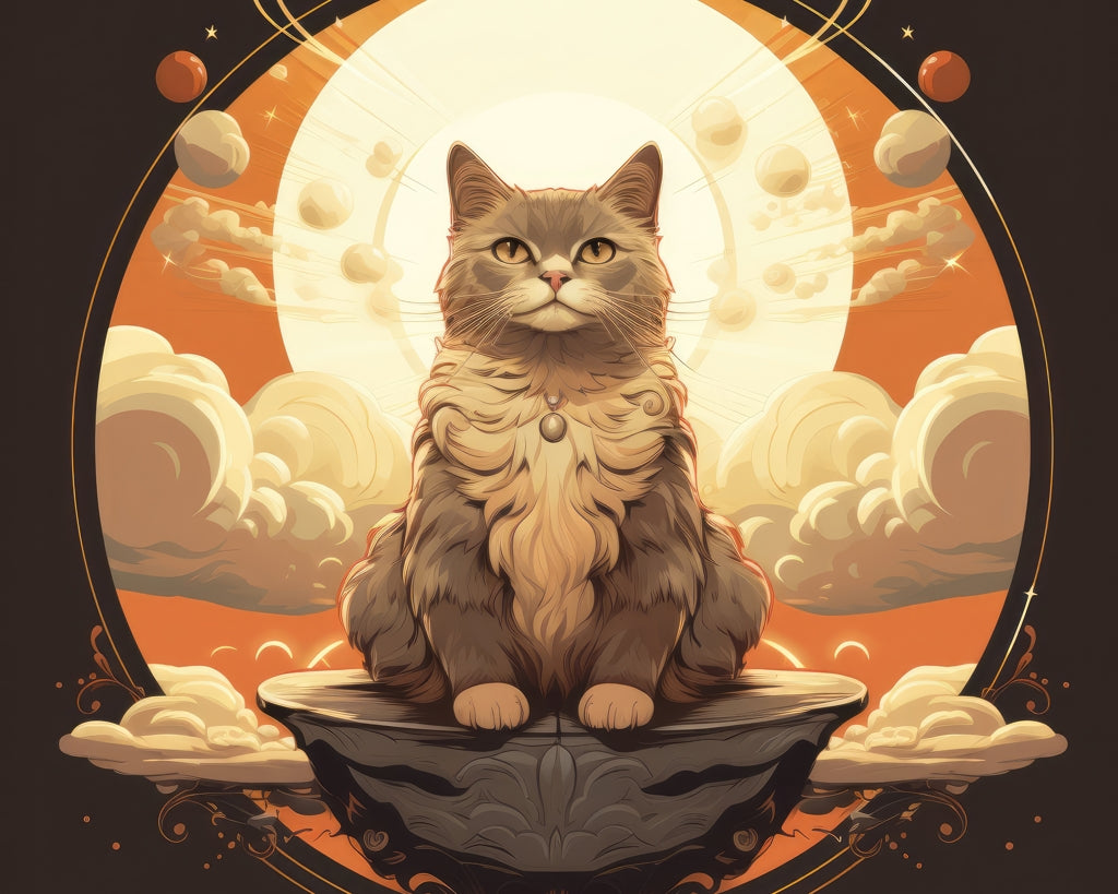 The Overlord - Black Polyester Placemat for Home Decor