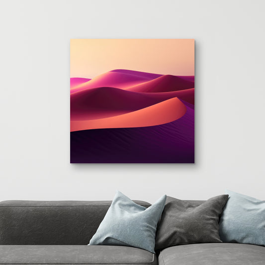 Deep dunes - 32"x32" Canvas