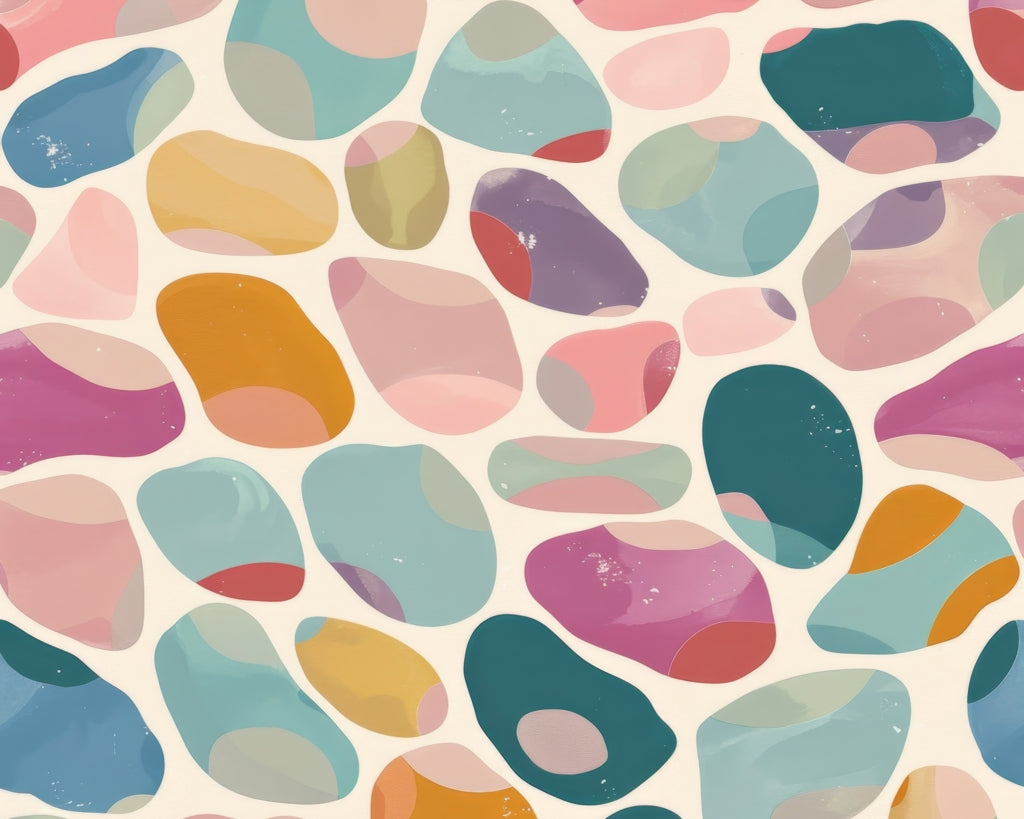 Dots and bops - 14"x18" Braided Polyester Placemat