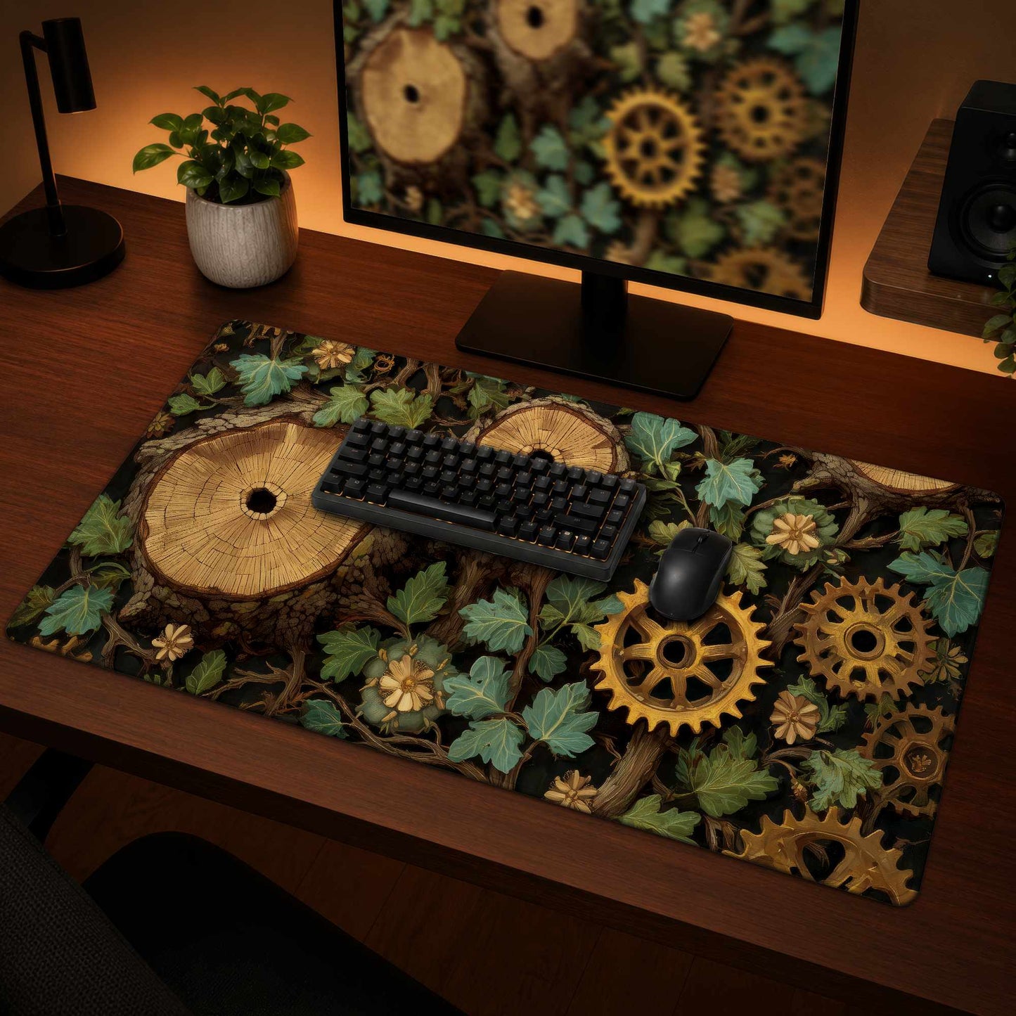 Hiding Gears Gaming Mat - Stylish Home Decor Gaming Surface
