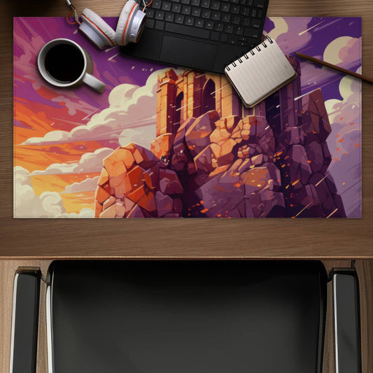 The Last Remains - White Gaming Mat for Home Decor