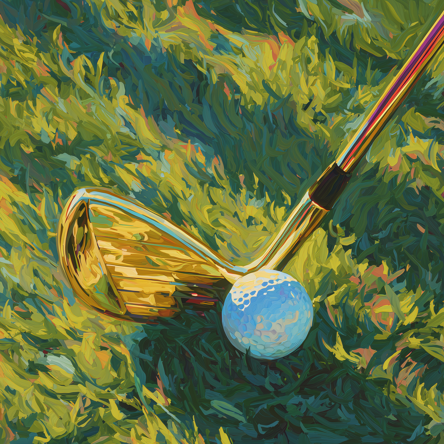 Golden club - Throw Pillow