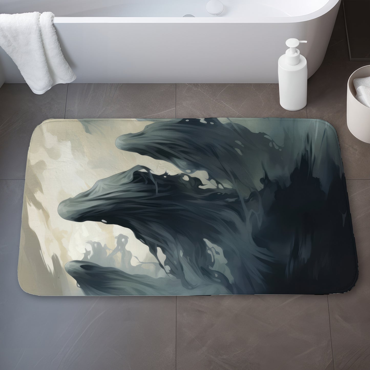 Cursed lands - 17"x24" Bath mat