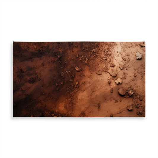 Digging White Indoor Outdoor Tablecloth for Home Decor