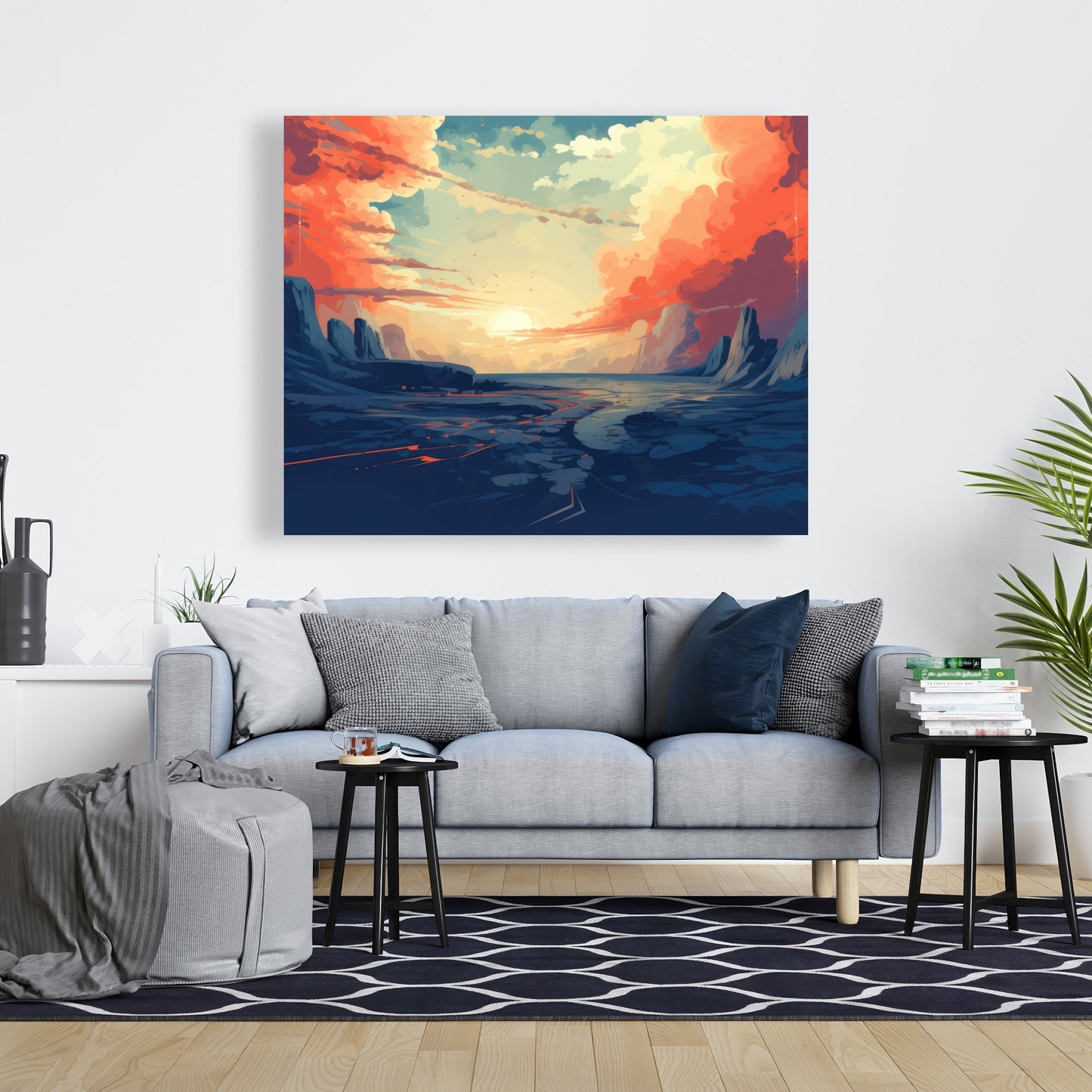 Finally light - 32"x32" Canvas