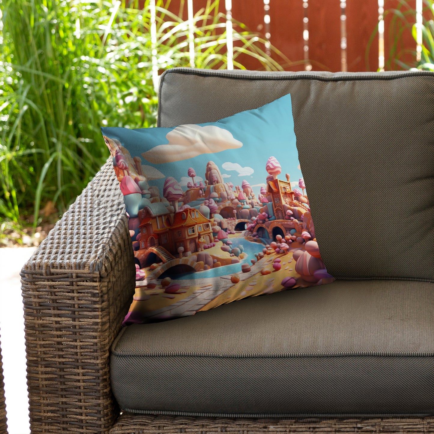 Sweet kingdom - Throw Pillow
