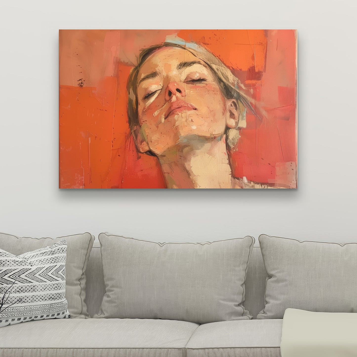 Relief - 32"x32" Canvas