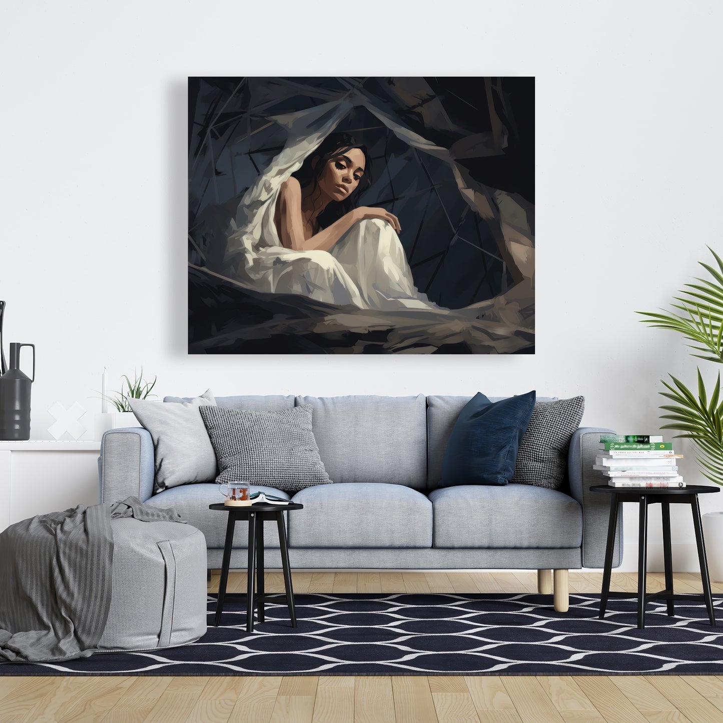 Cocooned - 32"x32" Canvas