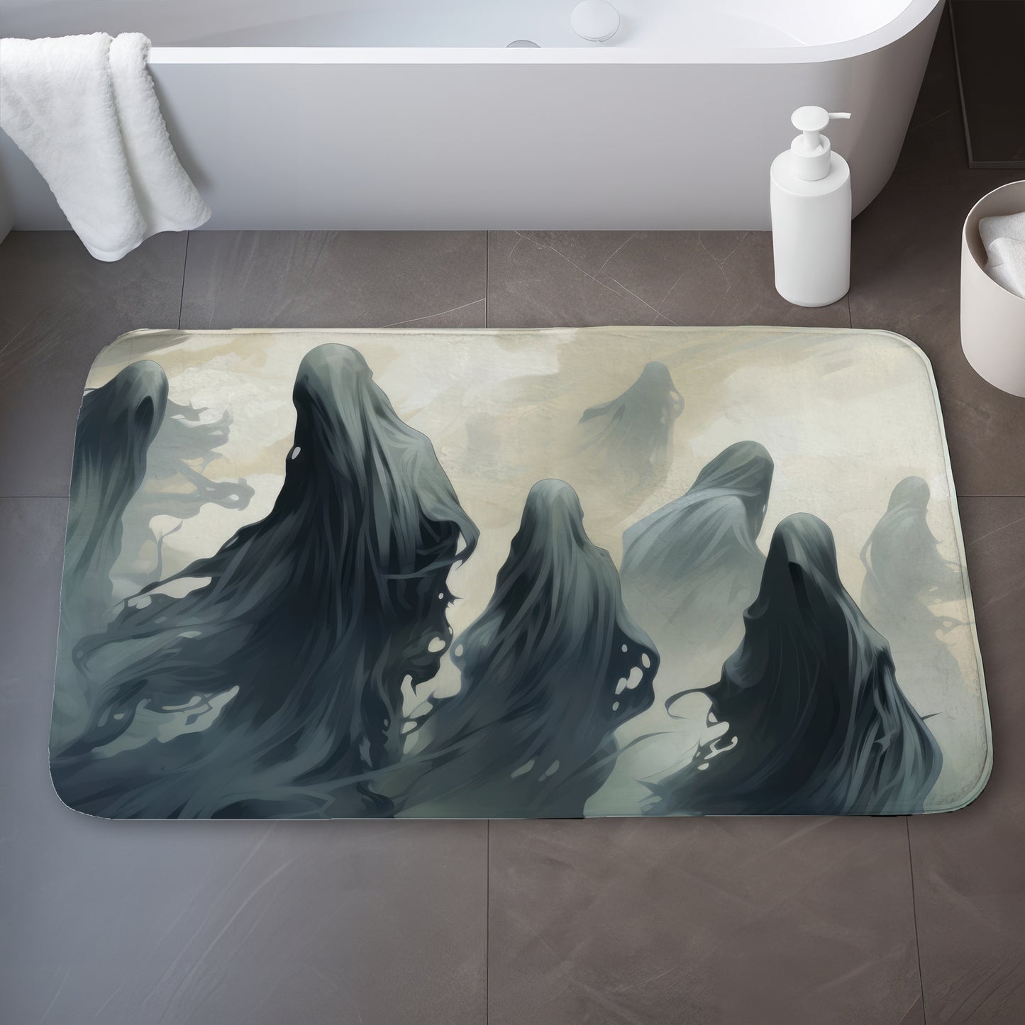 Cursed lands - 17"x24" Bath mat