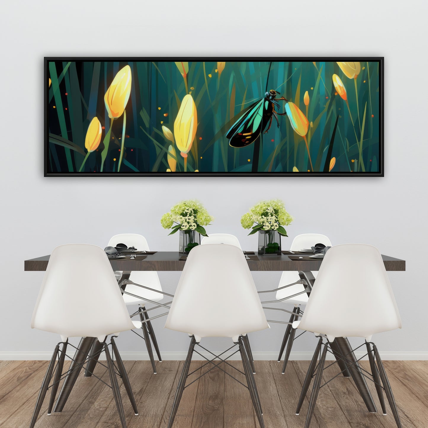 Appealing - Framed Canvas - Print on demand
