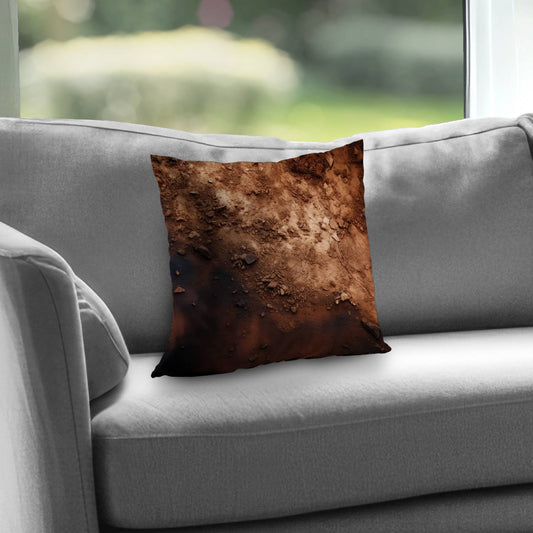The dark patch - Throw Pillow
