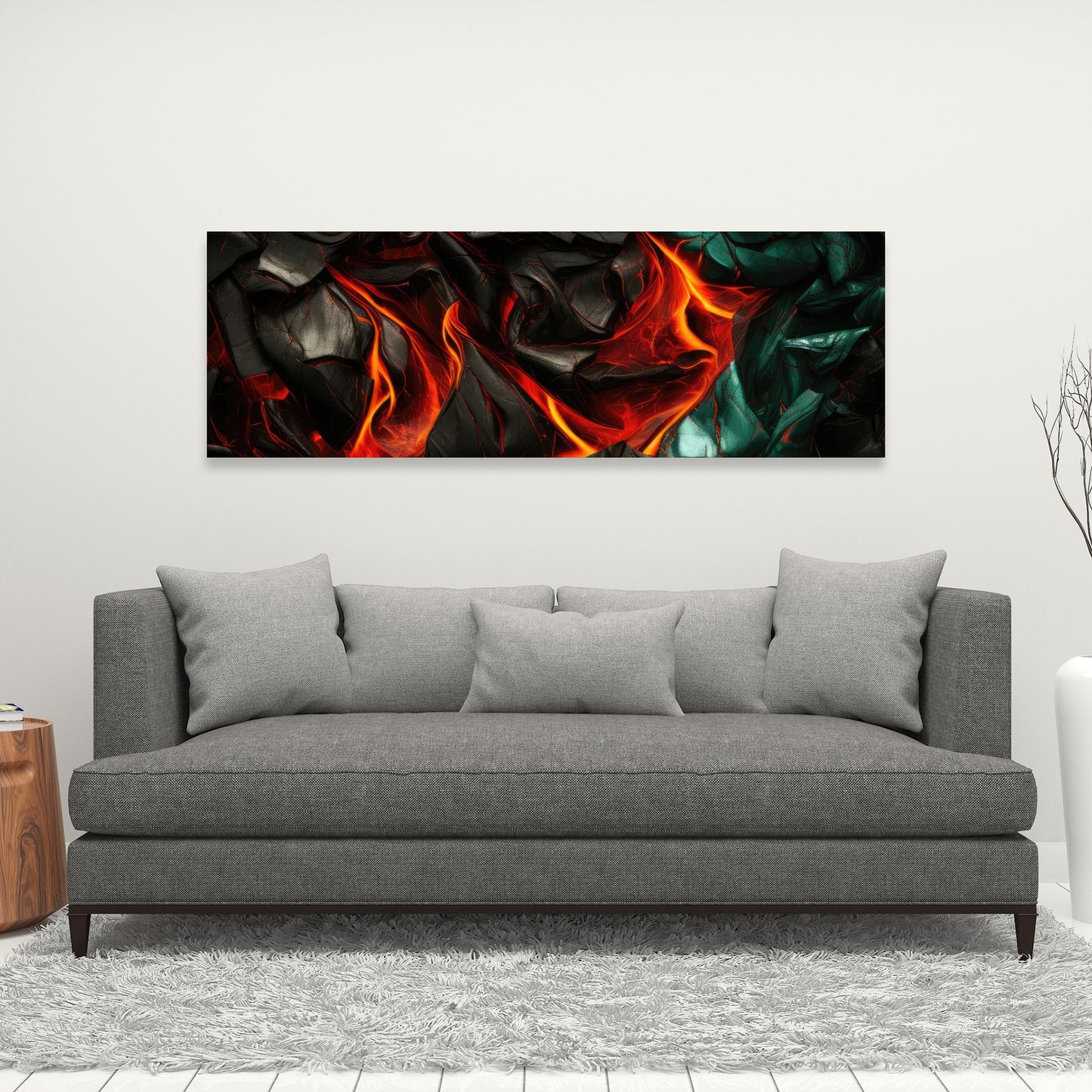 Imminent rupture - 32"x32" Canvas