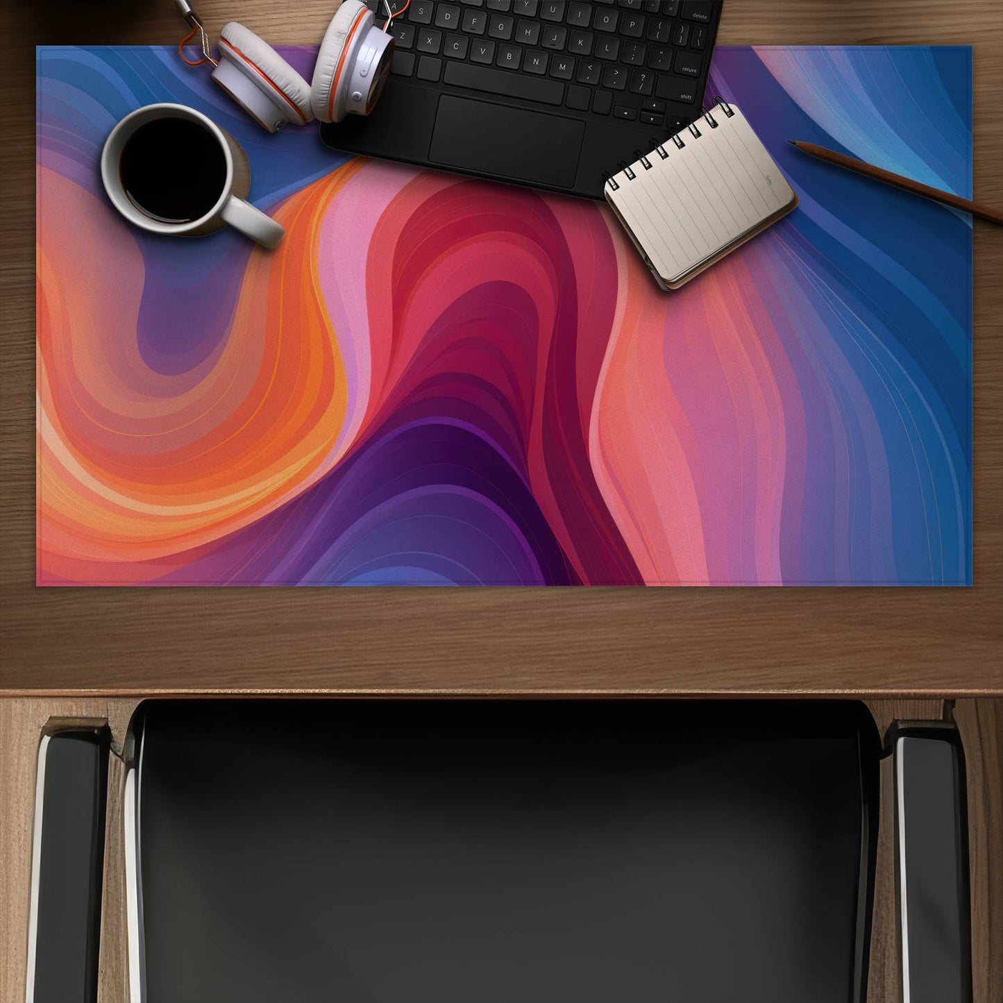 Purple Haze - Blue Gaming Mat for Stylish Home Decor