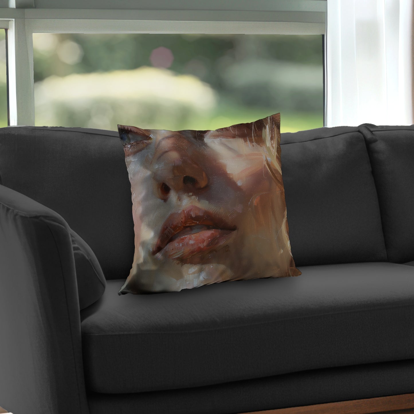 Pulp Beige Poly Twill Throw Pillow Insert for Home Decor
