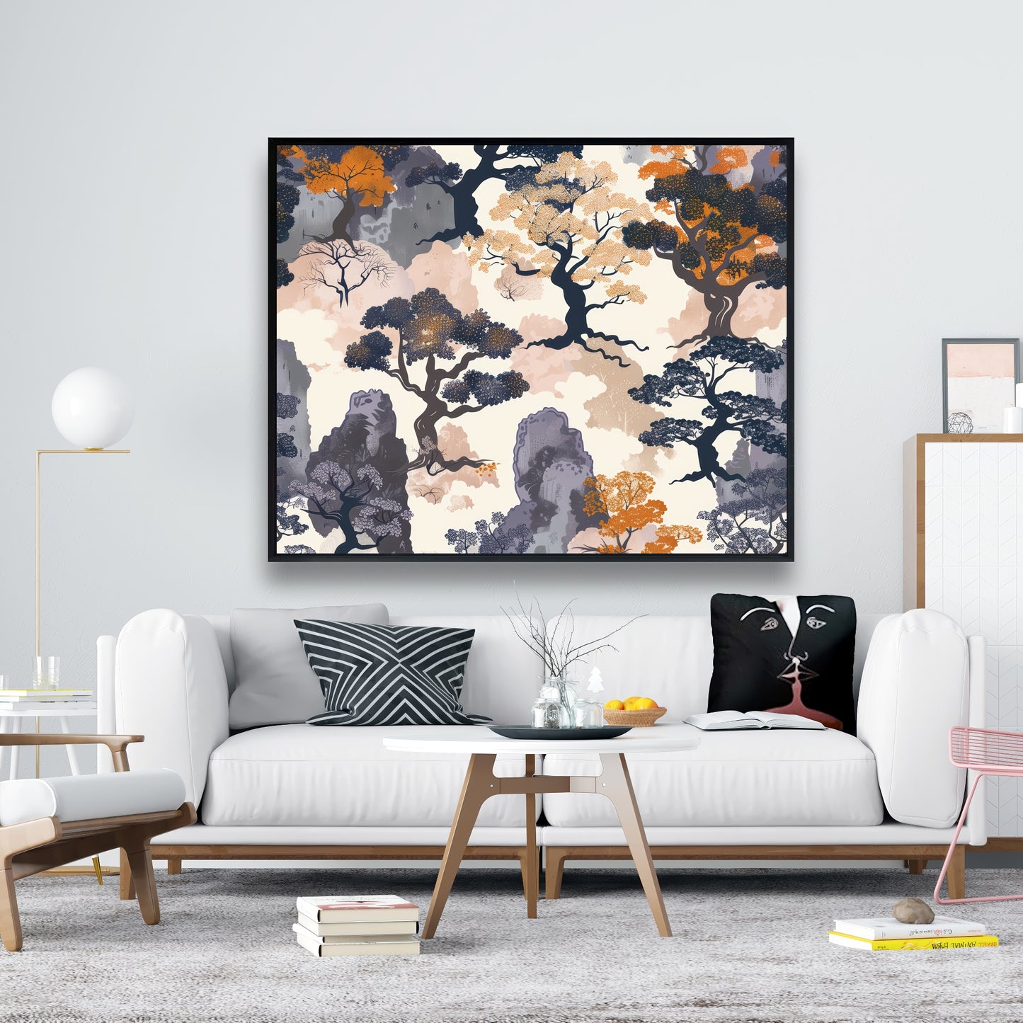 Voidless - Framed Canvas - Print on demand