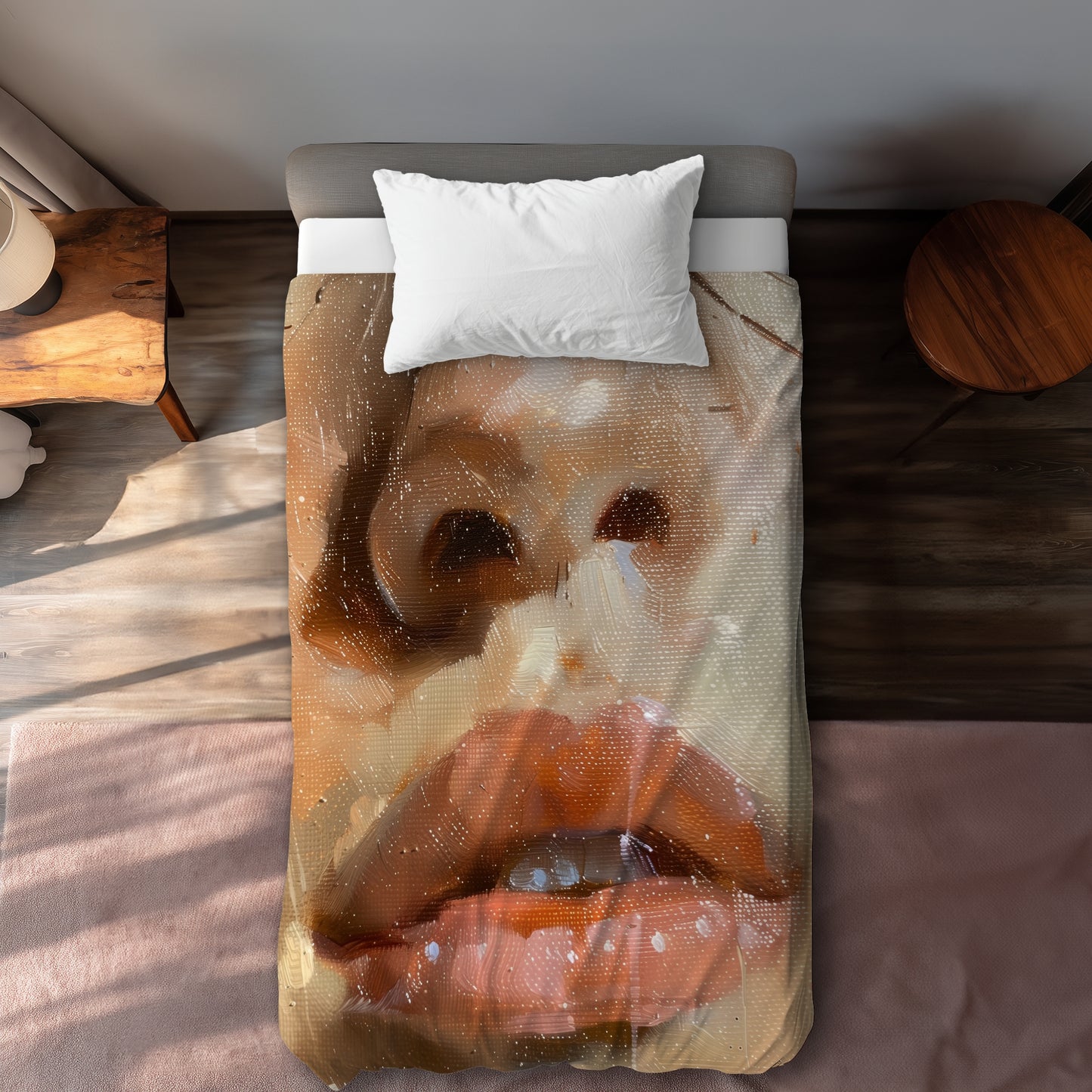 Lust Pink Duvet Cover - Stylish Home Decor for Your Bedroom