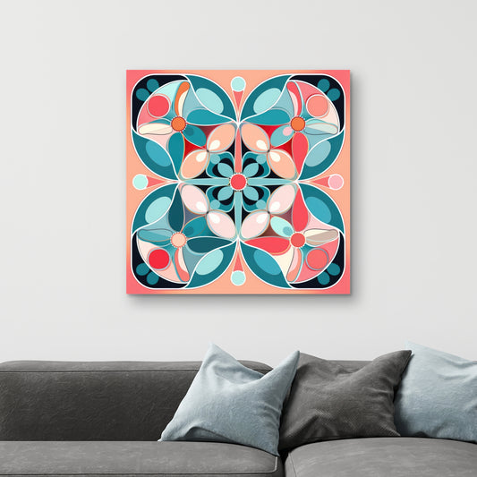 Sweet curves - 32"x32" Canvas