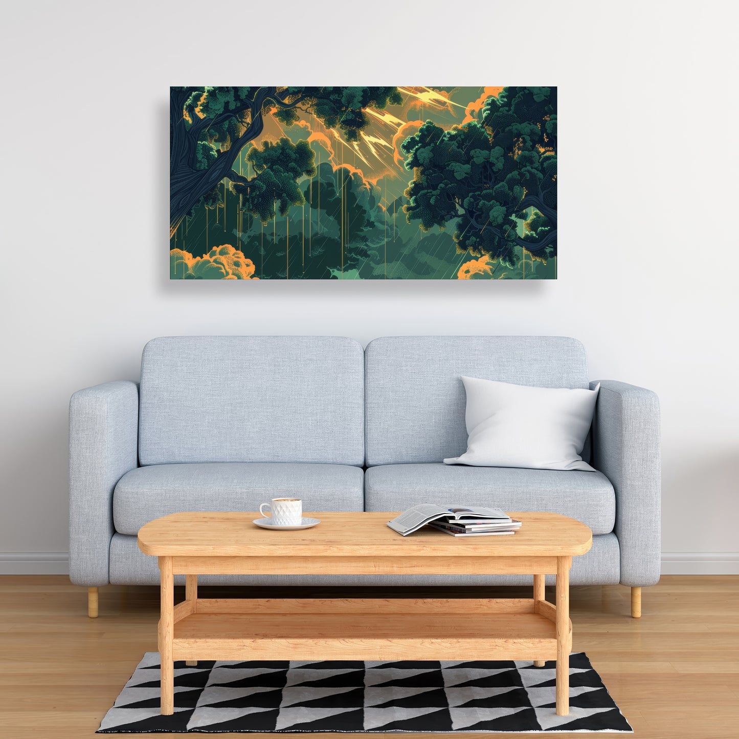 Drops - 32"x32" Canvas