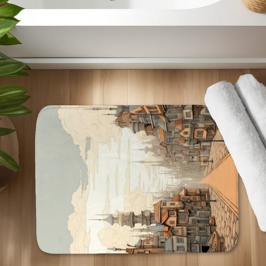 Doing well Gray Bath Mat for Home Decor - Soft & Stylish