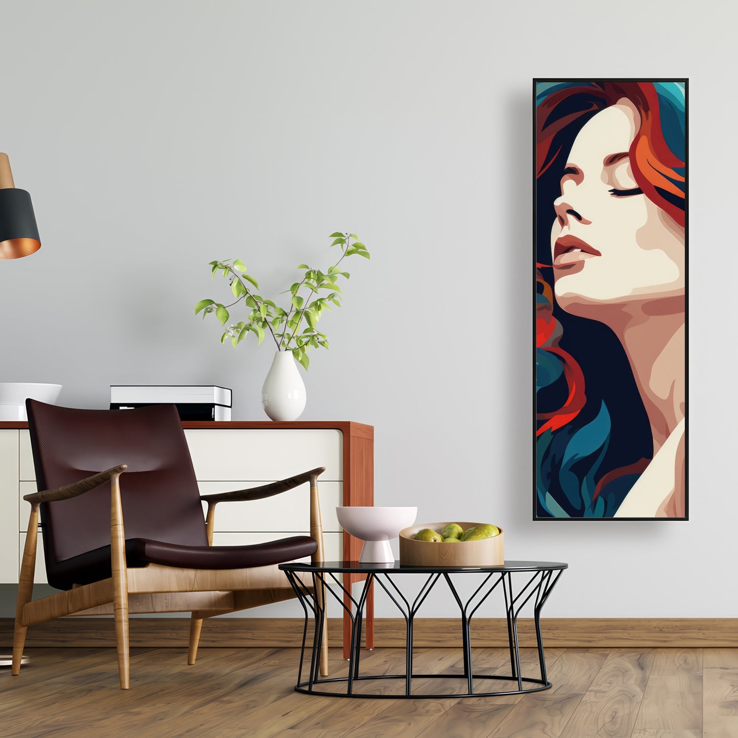 Zen - Framed Canvas - Print on demand