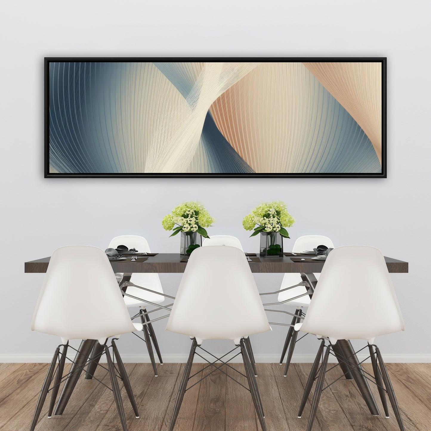 Heavenly threads - 36"x36" Framed canvas