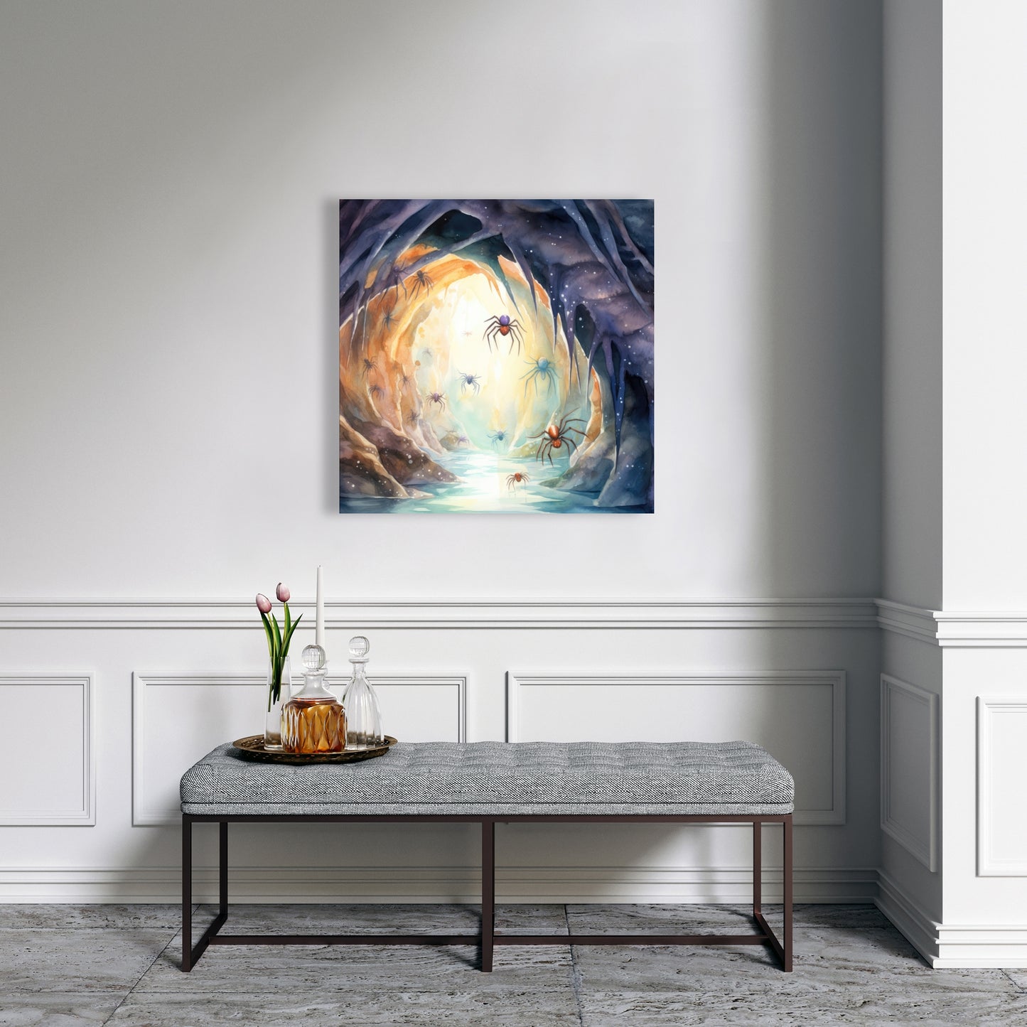 Dire - 32"x32" Canvas