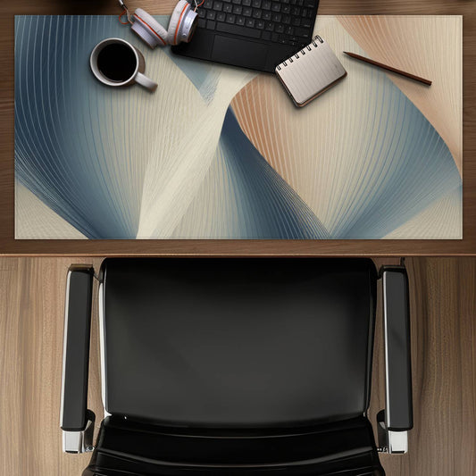 Heavenly threads White Desk Mat for Stylish Home Decor