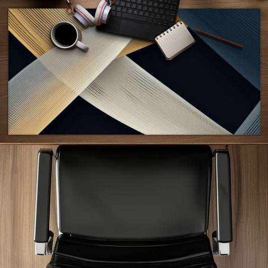 Ropes of Destiny - Blue Desk Mat for Stylish Home Decor