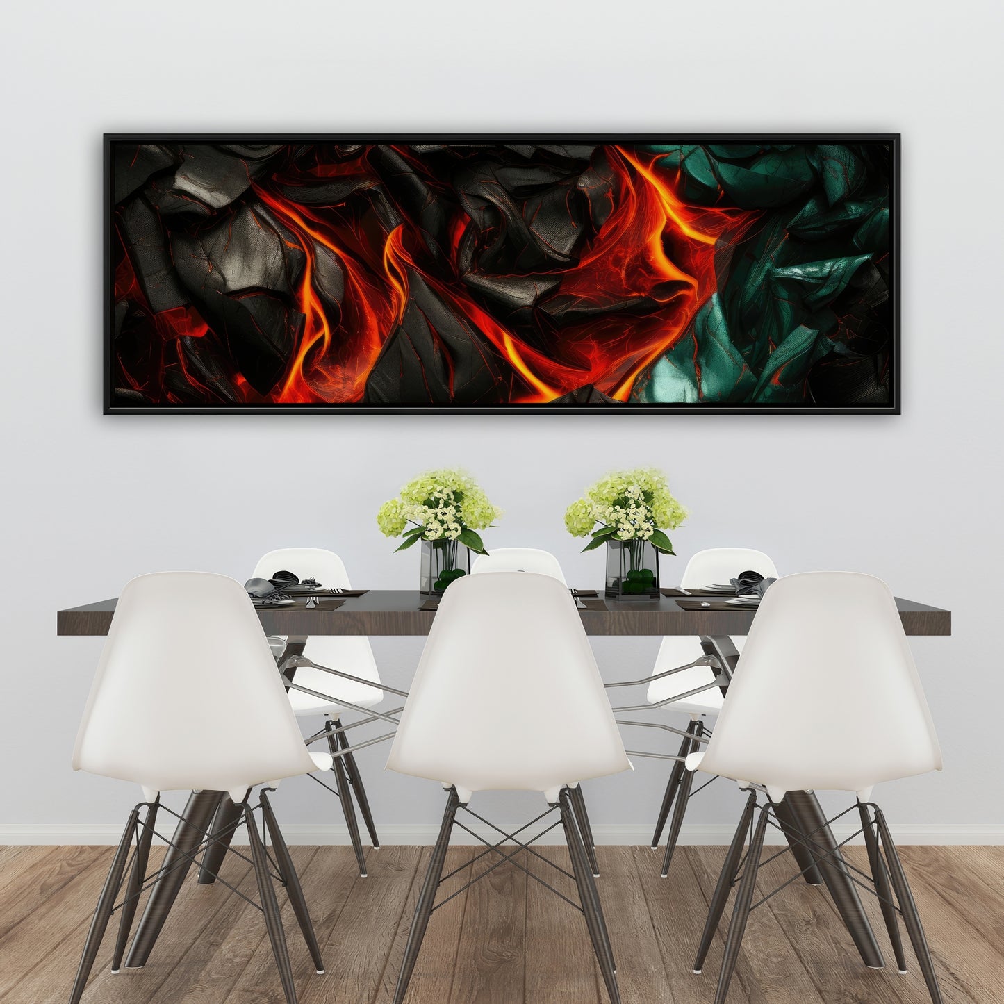 Imminent rupture - 36"x36" Framed canvas