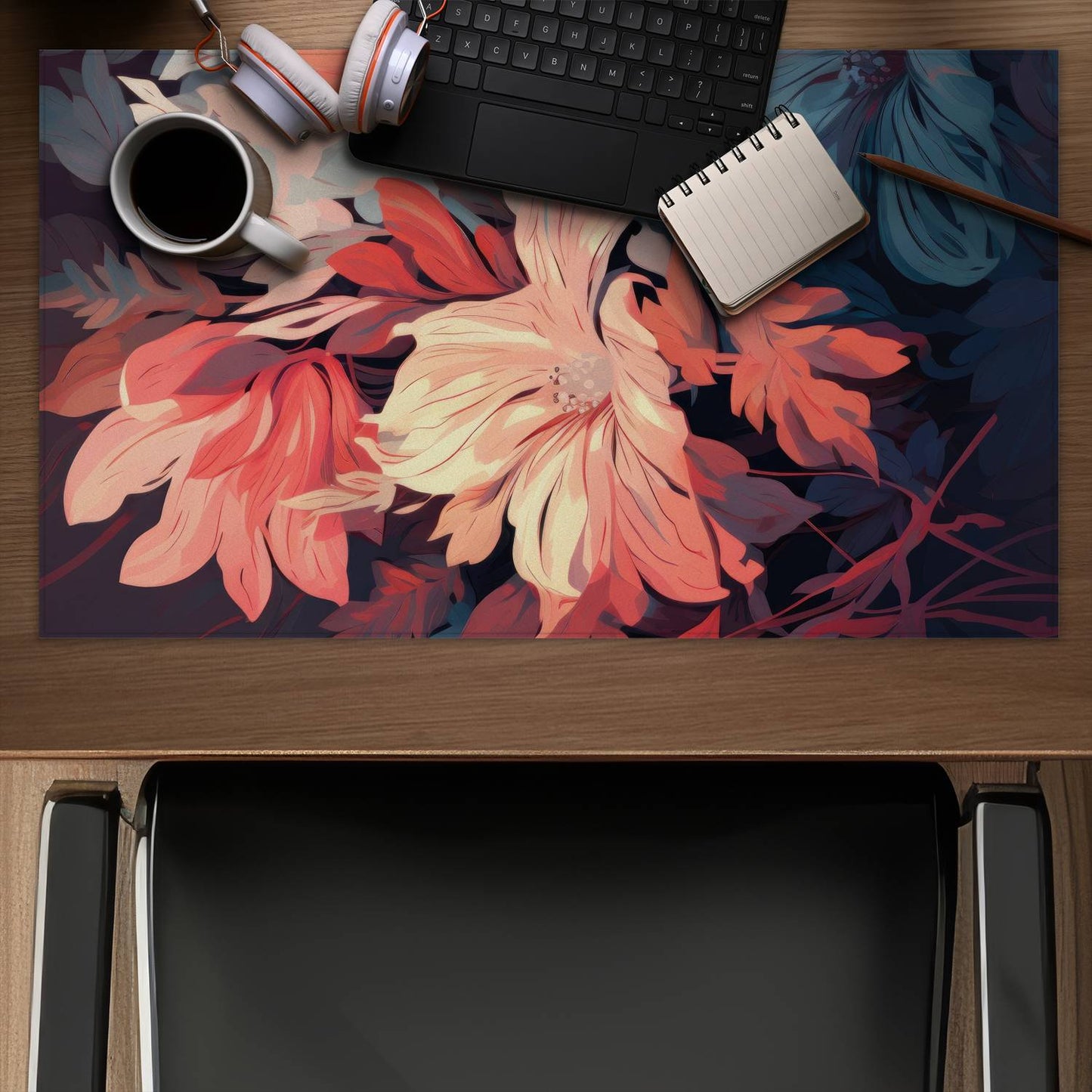 Silent charm - Desk Mat