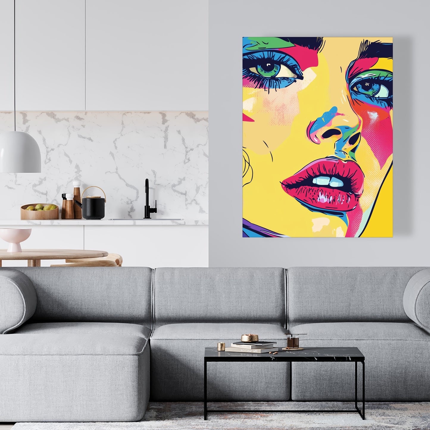 Glaze - 32"x32" Canvas