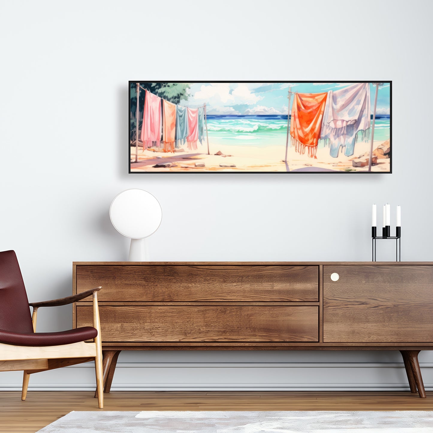 Sunny side - 36"x36" Framed canvas