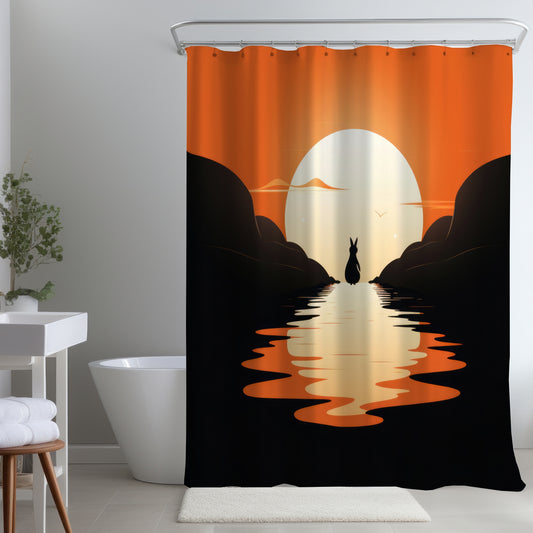Running away - Shower Curtain