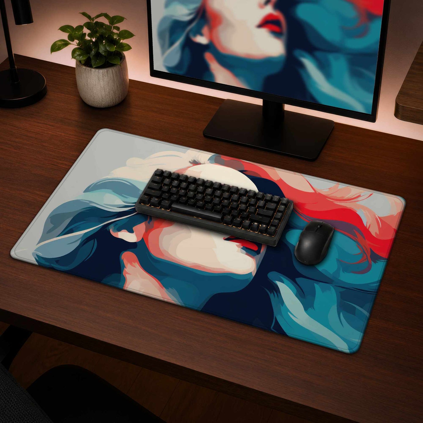 La beauté à l'état pur - Tapis de bureau beige pour la décoration intérieure
