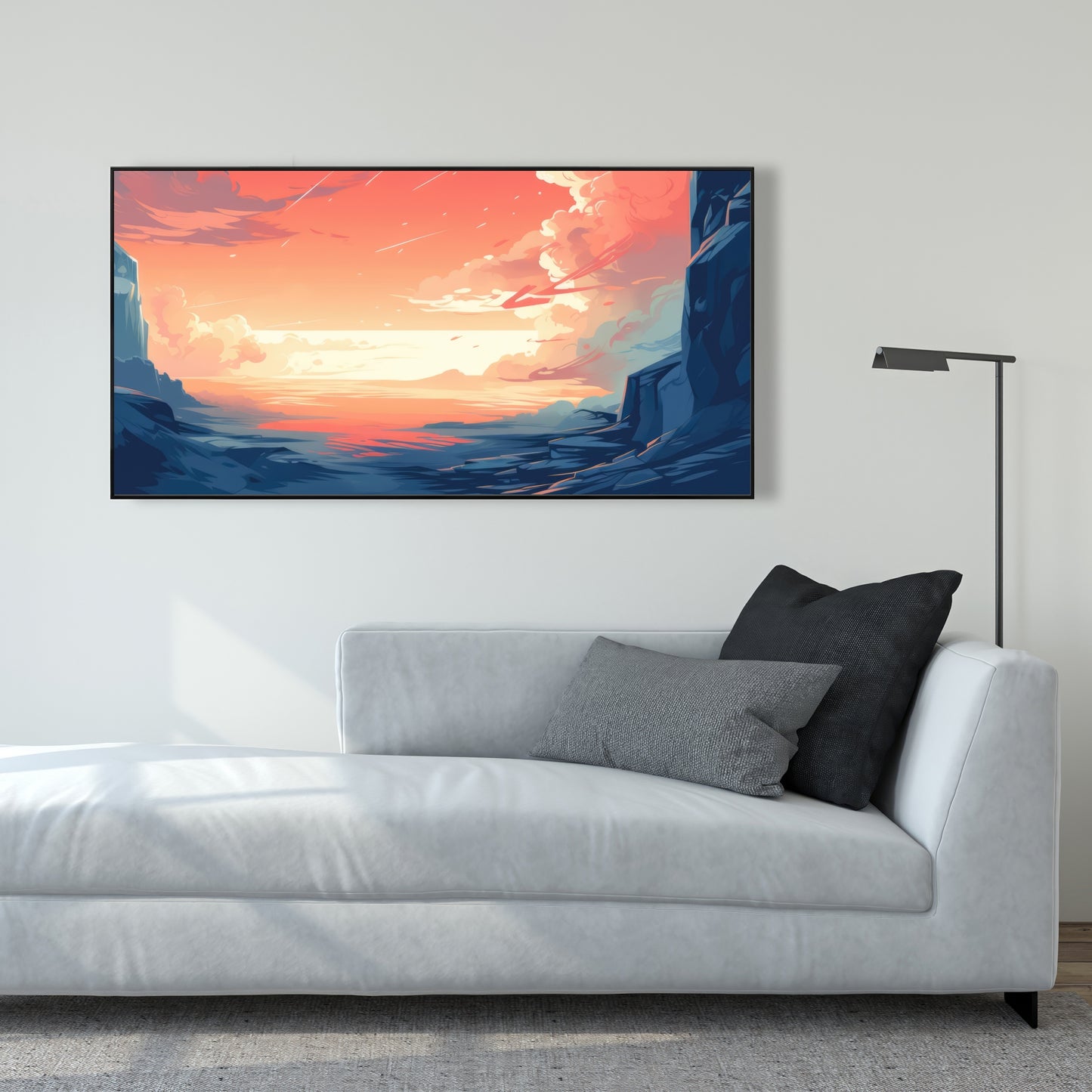 Inspiration - 36"x36" Framed canvas
